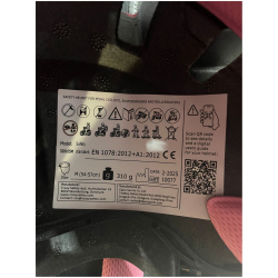 CRAZY SAFETY Rampage Flower Fahrradhelm 3019 - sand M...