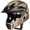 CRAZY SAFETY Titan Fullface Fahrradhelm Kinder 3019 - sand M (54-57 cm)