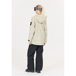 SLOPE Zuko Lined Shell Skijacke Damen 1282 - silver lining XS