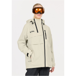 SLOPE Zuko Lined Shell Skijacke Damen 1282 - silver lining XS