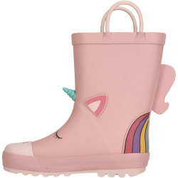 ZigZag Rook Gummistiefel Kinder 4319 - silver pink 24