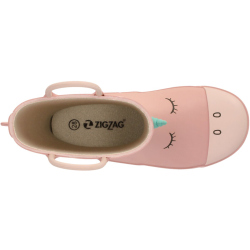 ZigZag Rook Gummistiefel Kinder 4319 - silver pink 24