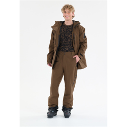 SLOPE Zuki Lined Shell Skihose Herren 1101 - slate black XS