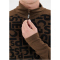 SLOPE Rei Printed 1/2-Zip Ski Langarmshirt Herren 1101 - slate black XS