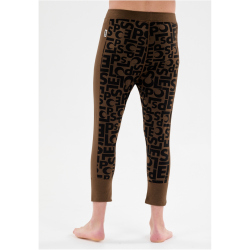 SLOPE Rei Printed Baselayer 3/4-Skiunterhose Herren 1101 - slate black XS