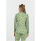 SLOPE Rei Printed Baselayer Skiunterhemd Damen 3144 - smoke green XXS