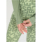 SLOPE Rei Printed 1/2-Zip Ski Langarmshirt Damen 3144 - smoke green XXS