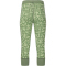 SLOPE Rei Printed Baselayer 3/4-Skiunterhose Damen 3144 - smoke green XXS