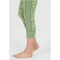 SLOPE Rei Printed Baselayer 3/4-Skiunterhose Damen 3144 - smoke green XXS