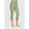 SLOPE Rei Printed Baselayer 3/4-Skiunterhose Damen 3144 - smoke green XXS