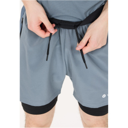 VIRTUS Dylan 2in1 Stretch Trainingsshorts Herren 2050 - stormy weather 3XL