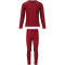 ZigZag Pattani Wolle Skiunterwäsche-Set Kinder 4260 - sun-dried tomato 2 (92/98)