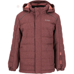 ZigZag Nino Melange Skijacke Kinder 4132 - tawny port 4 (104)
