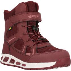 ZigZag Clementu V2 wasserdichte Leuchtstiefel Kinder 4132 - tawny port 25