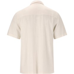 Cruz Micky kurzarm Leinenhemd Herren 1002 - white S