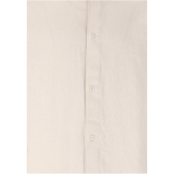 Cruz Micky kurzarm Leinenhemd Herren 1002 - white S