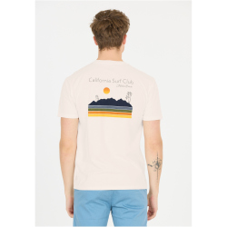 Cruz Alymos Printed T-Shirt Herren 1002 - white M
