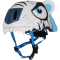 CRAZY SAFETY Tiger Fahrradhelm Kinder 1002 - white S (49-55 cm)