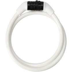 CRAZY SAFETY Code Fahrradschloss Kinder 1002 - white