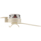 CRAZY SAFETY Tiger Fahrradklingel Kinder 1002 - white