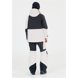 SLOPE Zuko Lined Shell Skijacke Damen 1002 - white XS