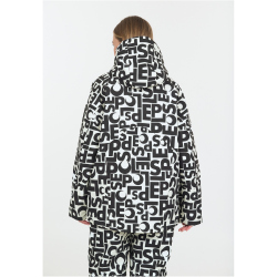 SLOPE Kenai Allover Print Skijacke Damen 1002 - white XS