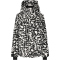 SLOPE Kenai Allover Print Skijacke Damen 1002 - white XS