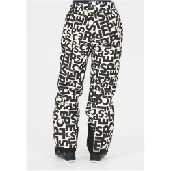 SLOPE Killy Allover Print Skihose Damen 1002 - white XS