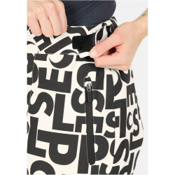 SLOPE Killy Allover Print Skihose Damen 1002 - white XS