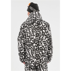 SLOPE Kenai Allover Print Skijacke Herren 1002 - white XXS