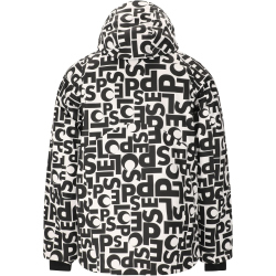 SLOPE Kenai Allover Print Skijacke Herren 1002 - white S