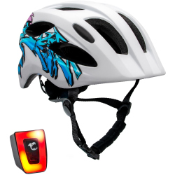 CRAZY SAFETY Cool Grafitti Fahrradhelm Kinder 1095 -...