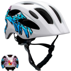 CRAZY SAFETY Cool Grafitti Fahrradhelm Kinder 1095 -...