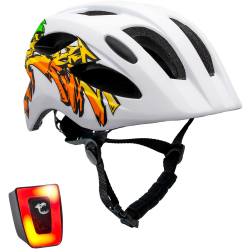 CRAZY SAFETY Cool Grafitti Fahrradhelm Kinder 1101 -...