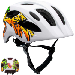 CRAZY SAFETY Cool Grafitti Fahrradhelm Kinder 1101 -...