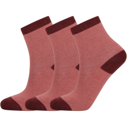 ZigZag Lime Socken Kinder 4330 - withered rose 25-28