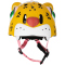 CRAZY SAFETY Leopard Fahrradhelm Kinder 0113 - yellow S (49-55 cm)