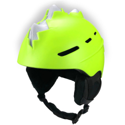 CRAZY SAFETY Bone Spike Skihelm 0113 - yellow L (58-61 cm)