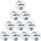 10er Ballpaket DERBYSTAR Eredivisie Brillant APS Fußball Spielball 2025/26 weiß 5