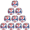 10er Ballpaket adidas Major League Soccer Fußball Trainingsball 2026 JW1320 - white/team royal blue/red/silver met.