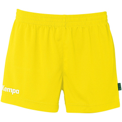 Kempa Team Handballshorts Damen limonengelb M