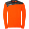 Kempa Athletics 29 Sweatshirt Kinder fluo orange/schwarz 116