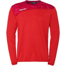 Kempa Athletics 29 Sweatshirt Kinder rot/chilirot 116