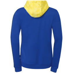 Kempa Athletics 29 Kapuzenjacke Damen royal/limonengelb XS