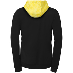Kempa Athletics 29 Kapuzenjacke Damen schwarz/limonengelb XS
