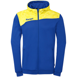 Kempa Athletics 29 Kapuzenjacke Kinder royal/limonengelb 116