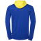 Kempa Athletics 29 Kapuzenjacke Kinder royal/limonengelb 116