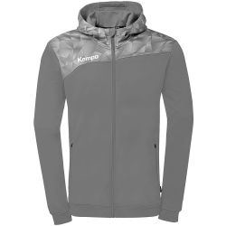 Kempa Athletics 29 Kapuzenjacke Kinder steingrau 116