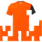 Kempa Athletics 29 Trainingsshirt Damen fluo orange/schwarz XS