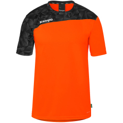 Kempa Athletics 29 Trainingsshirt fluo orange/schwarz S